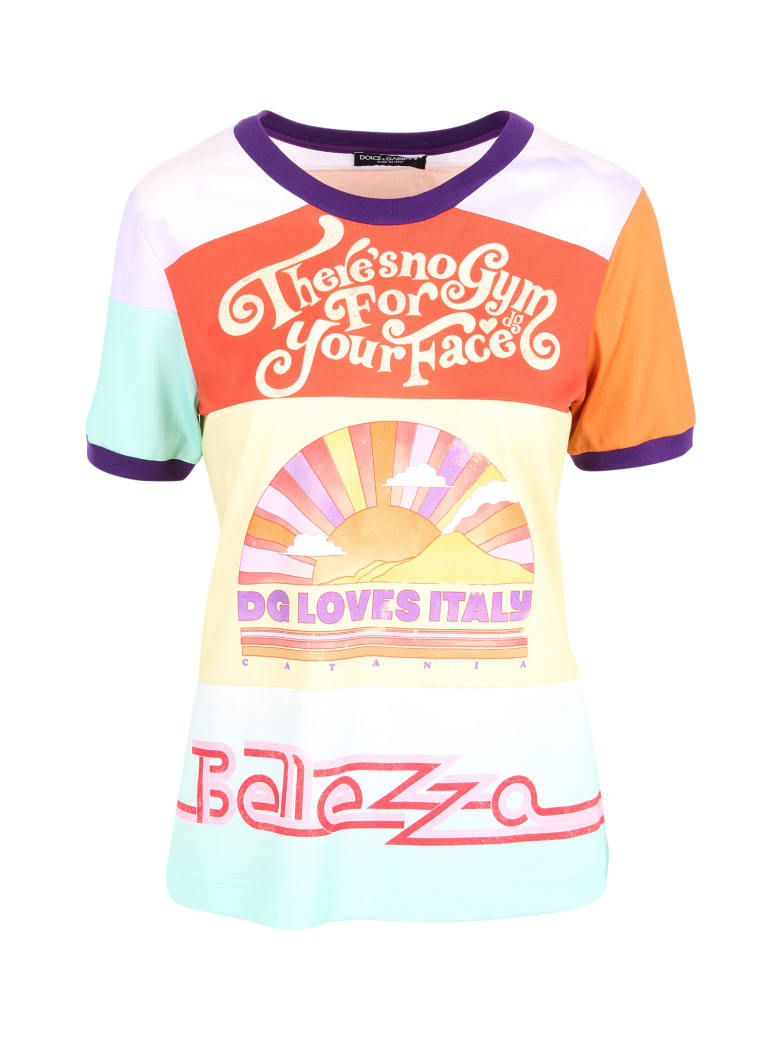 Dolce & Gabbana Cotton T-shirt - Multicolor