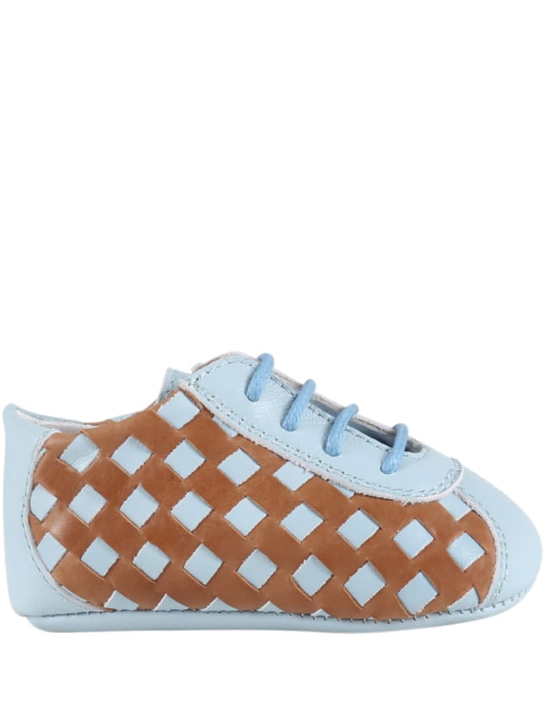 Gallucci Multicolor Shoes For Babyboy - Light Blue