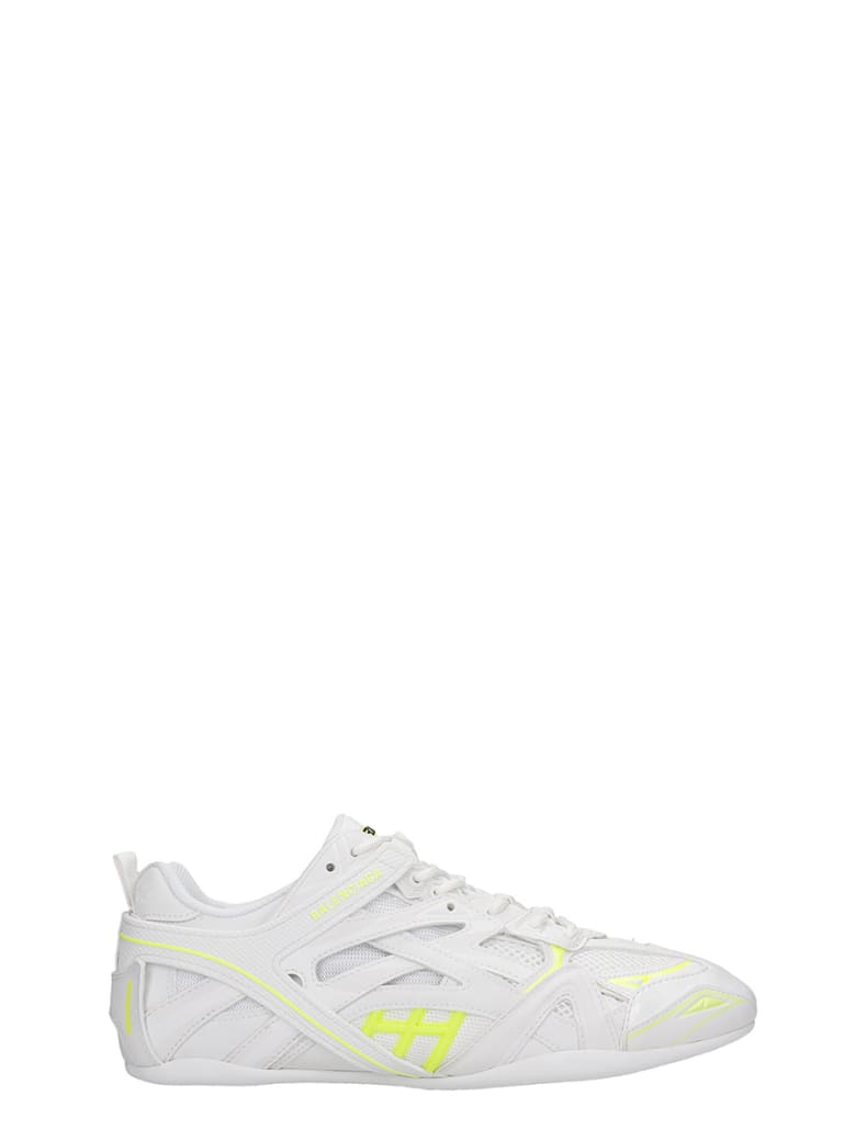 Balenciaga Closed Sneakers In White Synthetic Fibers | italist