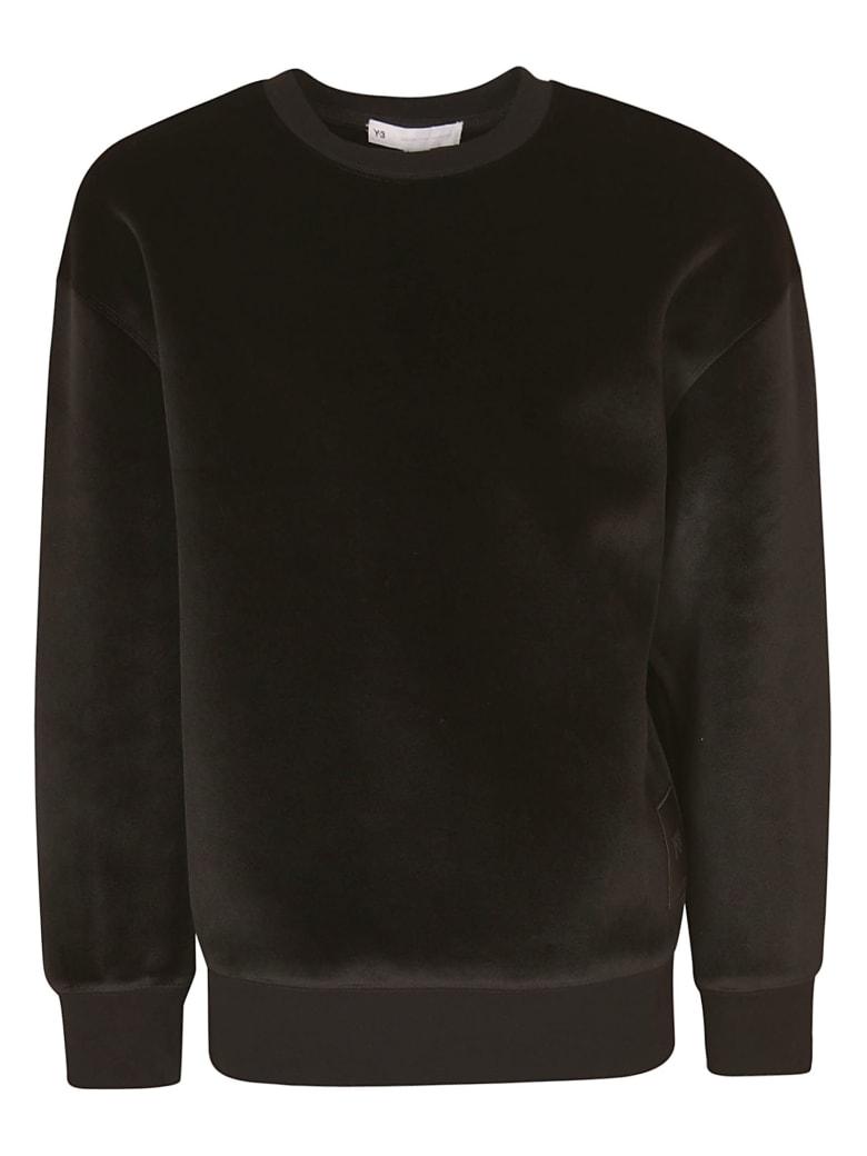 Y-3 Velvet Sweater - Black