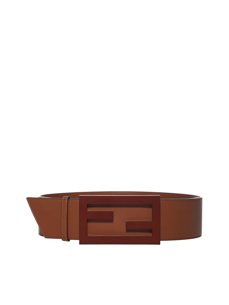 Fendi Belt - Cuoio+oro soft