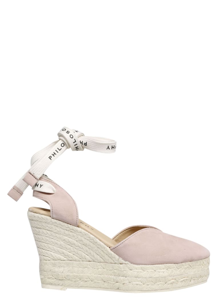 Philosophy x Manebí Wedges Espadrillas - Pink & Purple