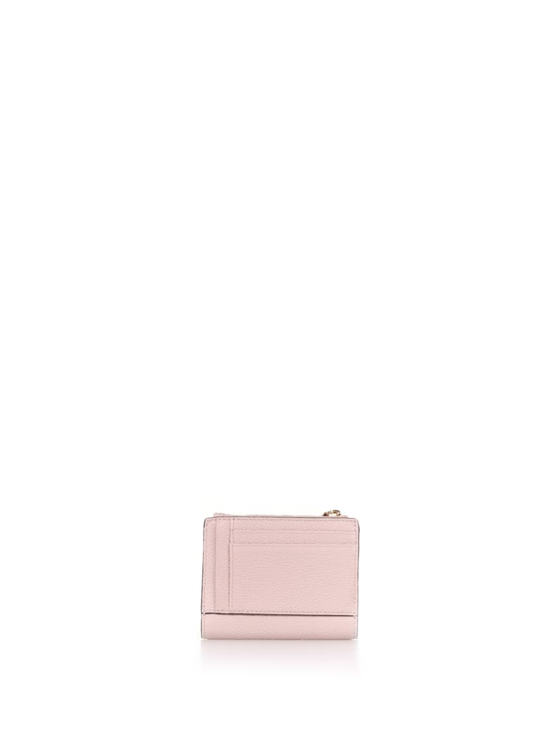 soft pink wallet