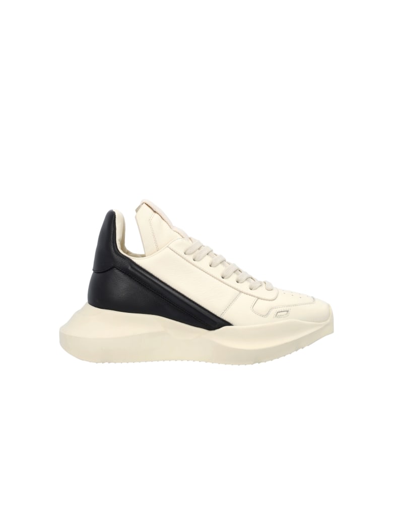 Rick Owens White Geth Runner - MILK WHITE