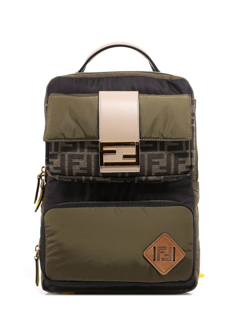 Fendi Ff-motif Backpack