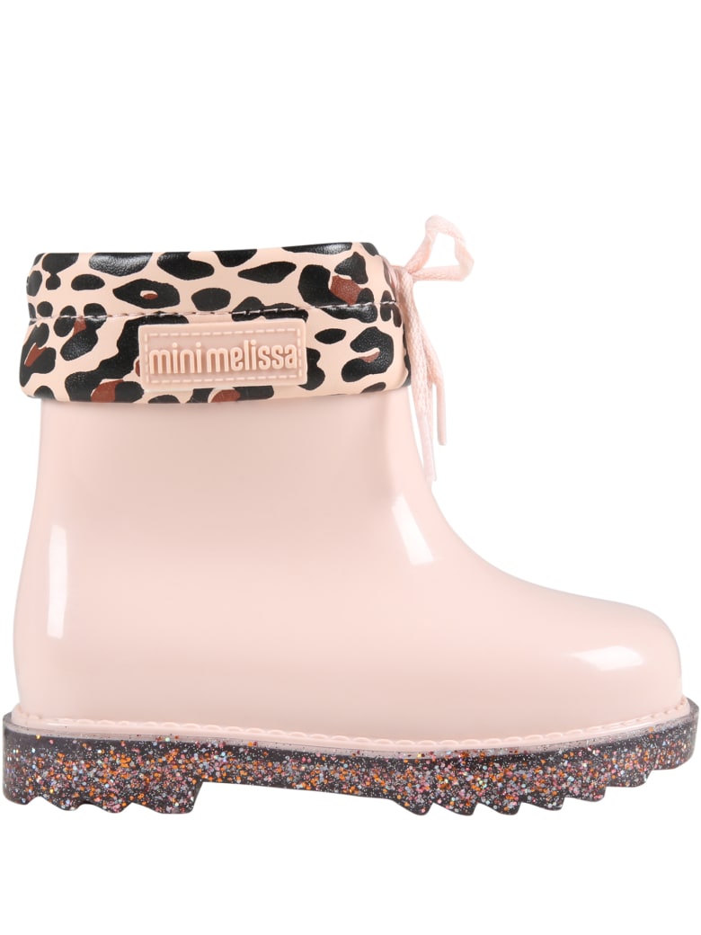 Melissa Pink Boots For Girl - Pink