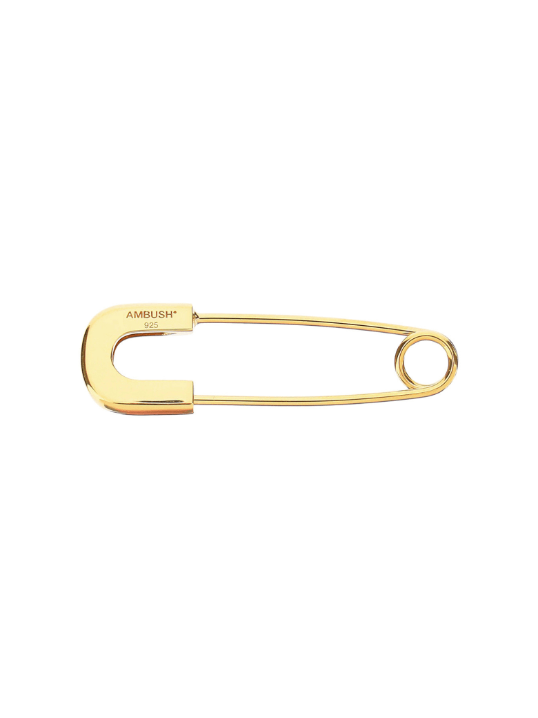 AMBUSH Safety Pin Piercing Earring - GOLD (Gold)
