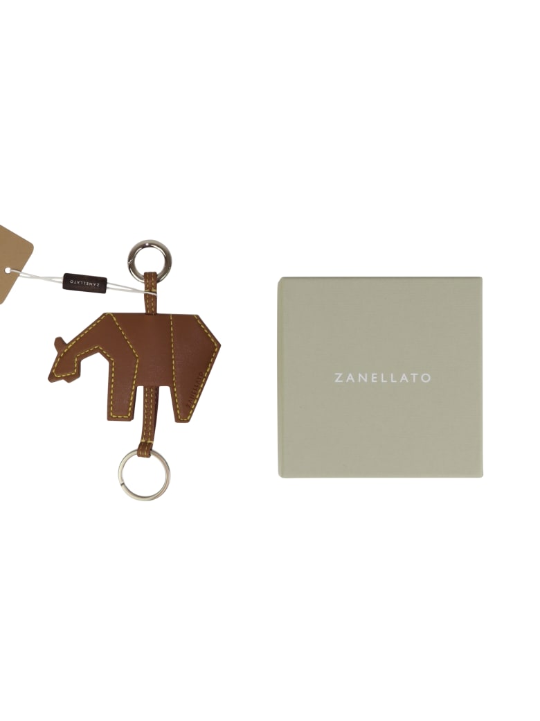 Zanellato Auros Linea Heritage Keyring - LEATHER