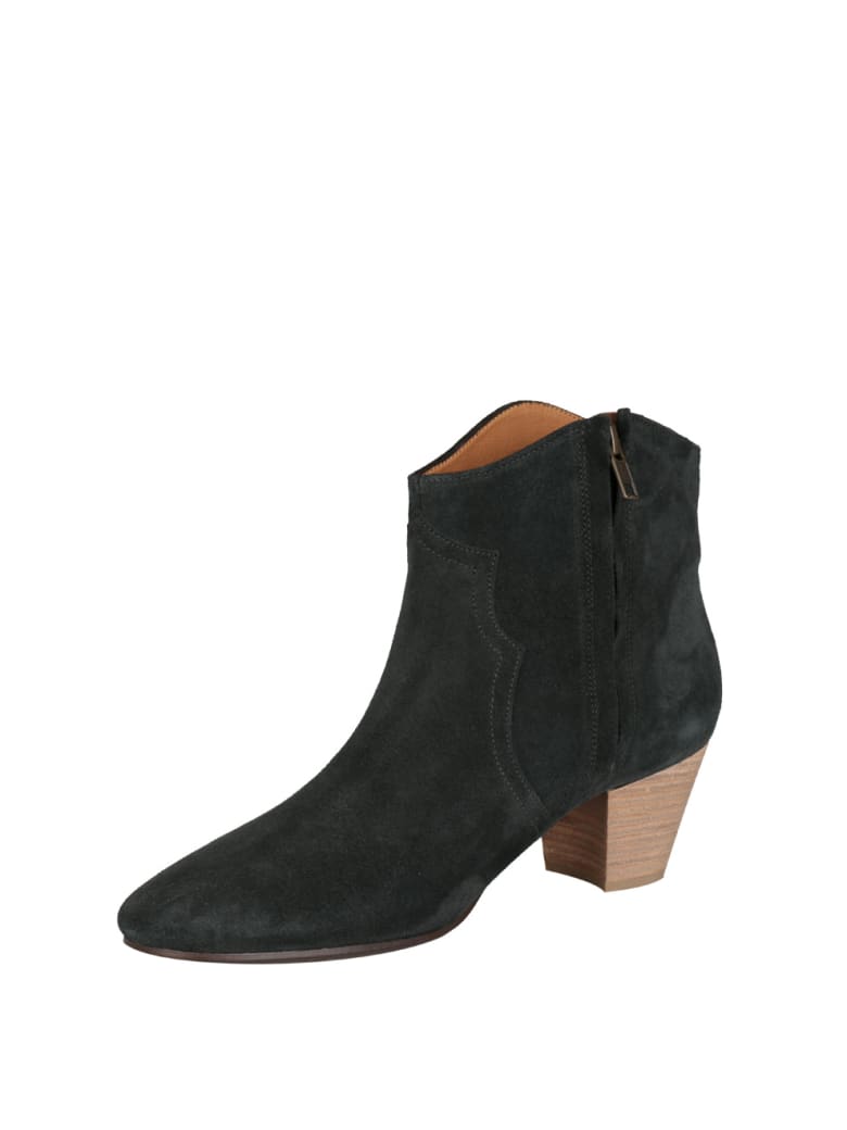 isabel marant cognac dicker boots