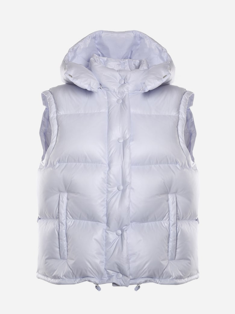 Miu Miu Padded Down Jacket Made Of Nylon - Astro