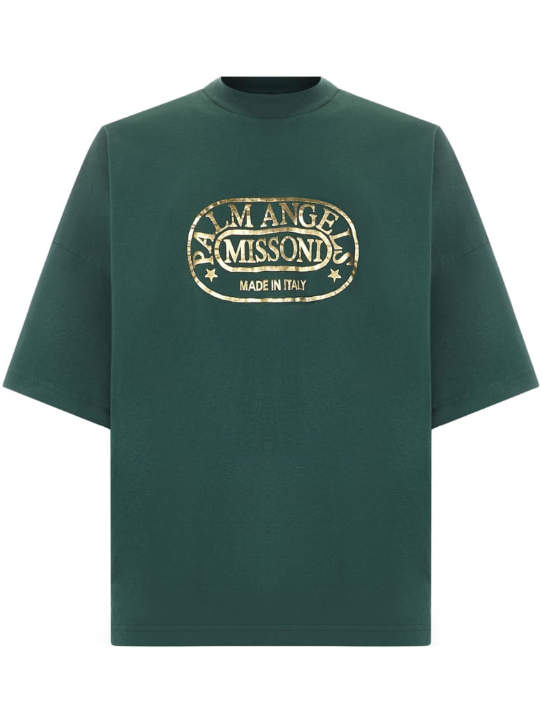 Palm Angels X Missoni Heritage T-shirt - Green