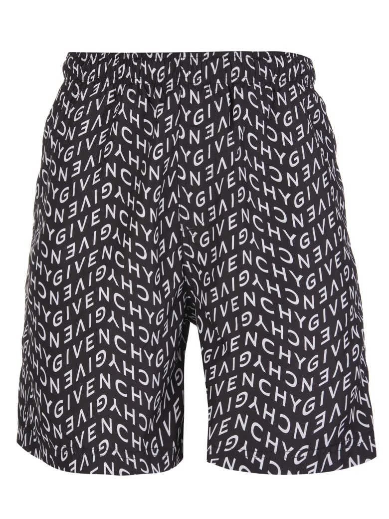 Givenchy Logo Pattern Swimming Shorts