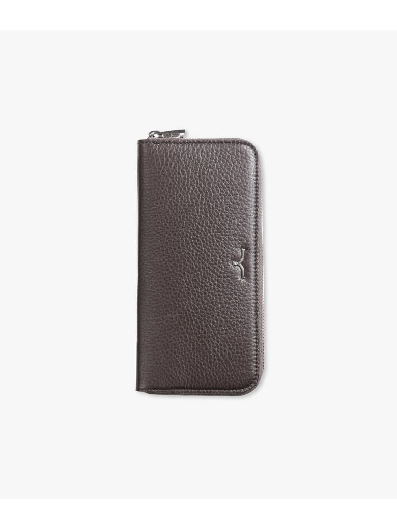 Larusmiani Wallet "black Swan" - brown