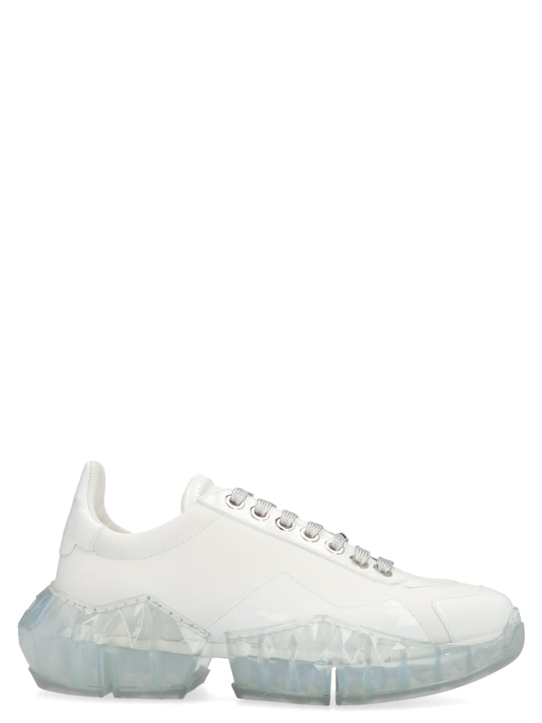 Jimmy Choo 'diamond' Shoes - White