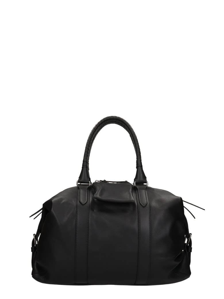 Ann Demeulemeester Lotte Hand Bag In Black Leather Italist