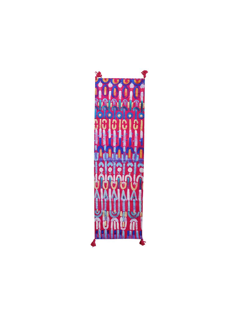 Le Botteghe su Gologone Runner Colores 140x50 Cm - Fuchsia Fantasy
