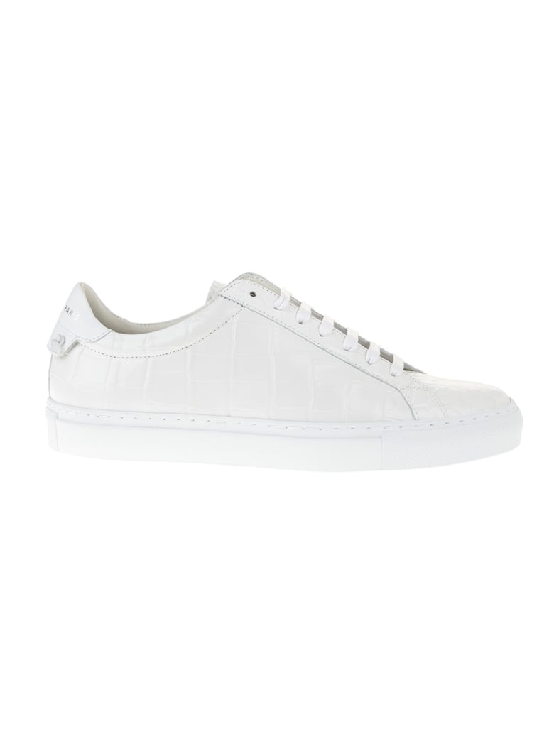 Givenchy Woman White Sneakers With Givenchy 4g Laces