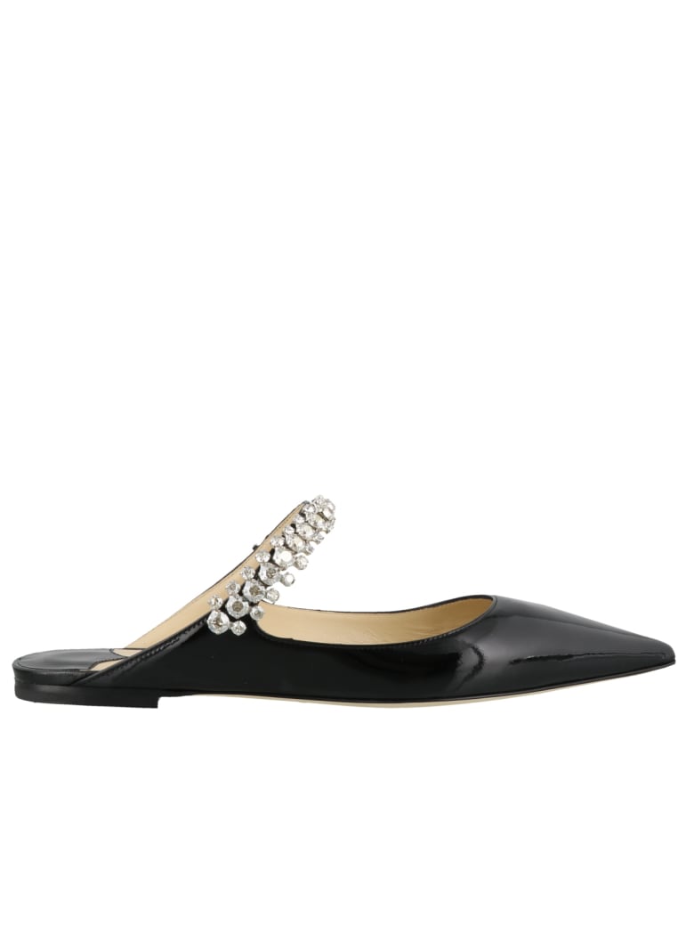 Jimmy Choo Bing Flat Sandals - Nero