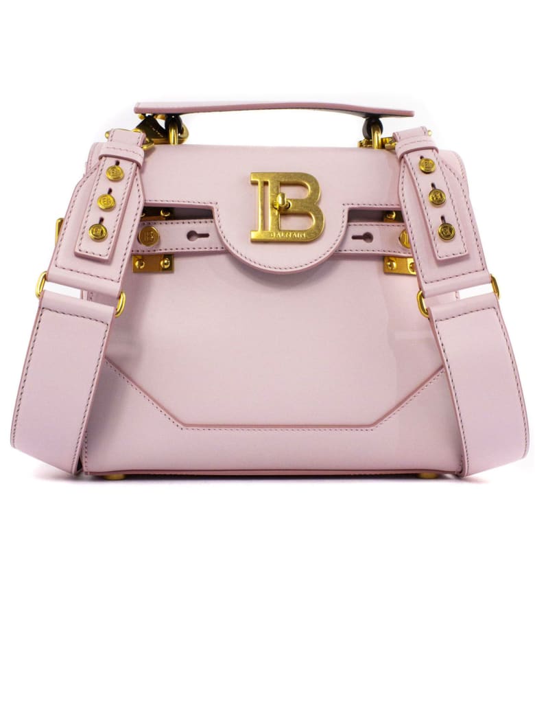 Balmain Pink Calfskin B-buzz 23 Bag | italist, ALWAYS LIKE A SALE