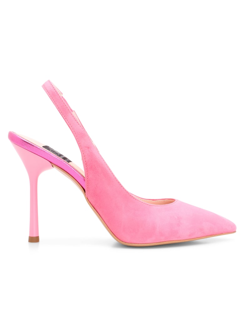 Islo 'gang' Leather Pumps - Fuxia