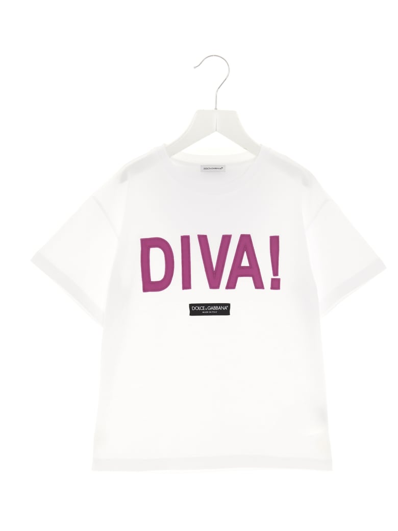 Dolce & Gabbana 'diva' T-shirt - White
