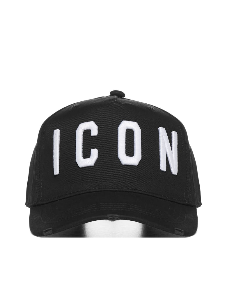Dsquared2 Hat - Black white