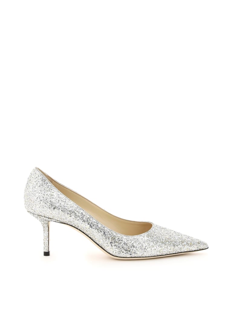 Jimmy Choo Gradient Glitter Love 65 Pumps - METALLIC