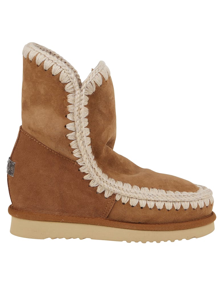 Mou Eskimo Inner Wedge Short - Cog Cognac