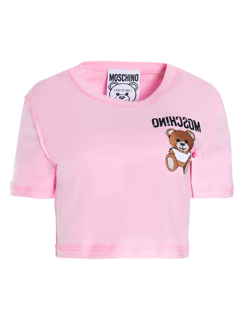 Moschino 'teddy Reverse' T-shirt - Pink