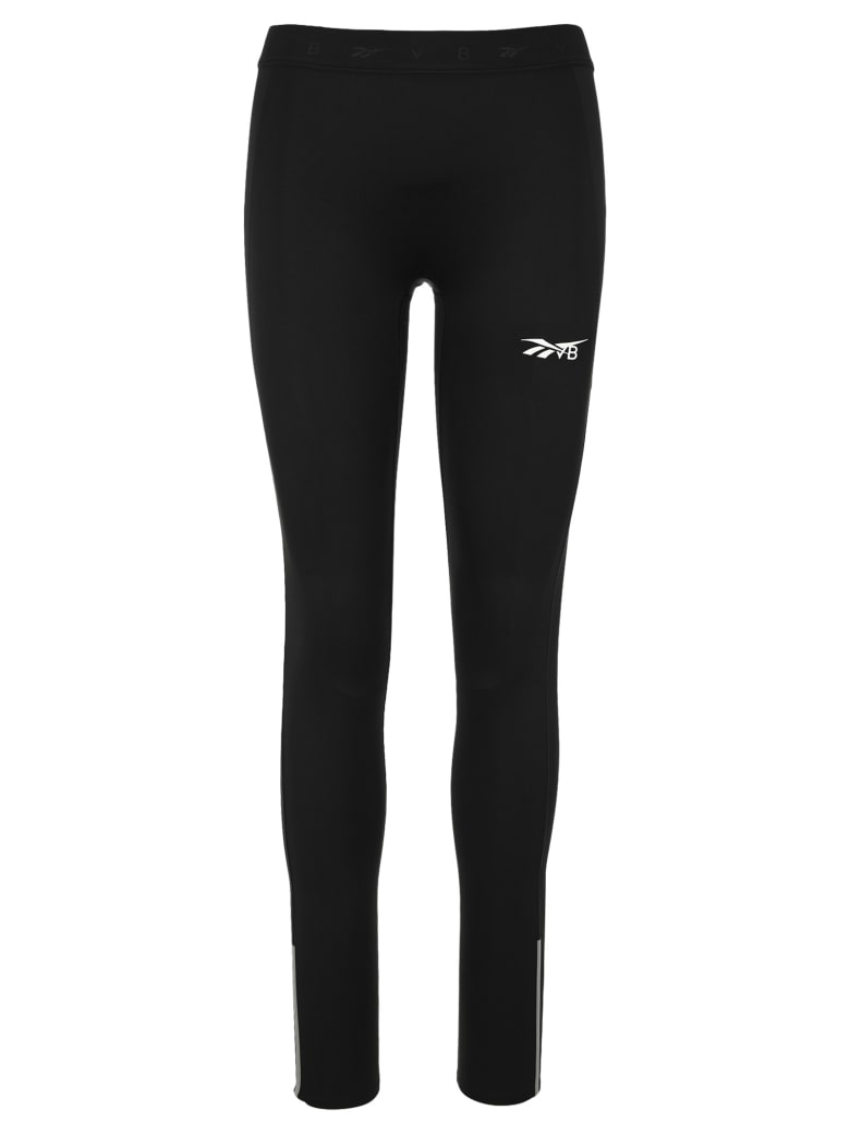 Reebok x Victoria Beckham Logo-print Low-impact Performance Leggings - BLACK