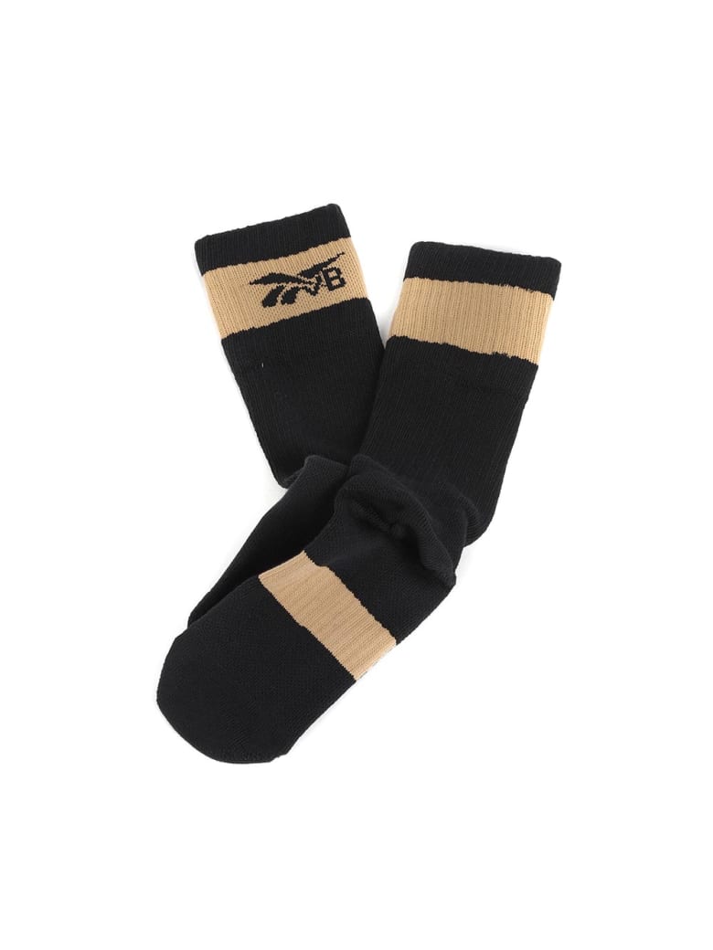 Victoria Beckham Calze Vb Folded - Black