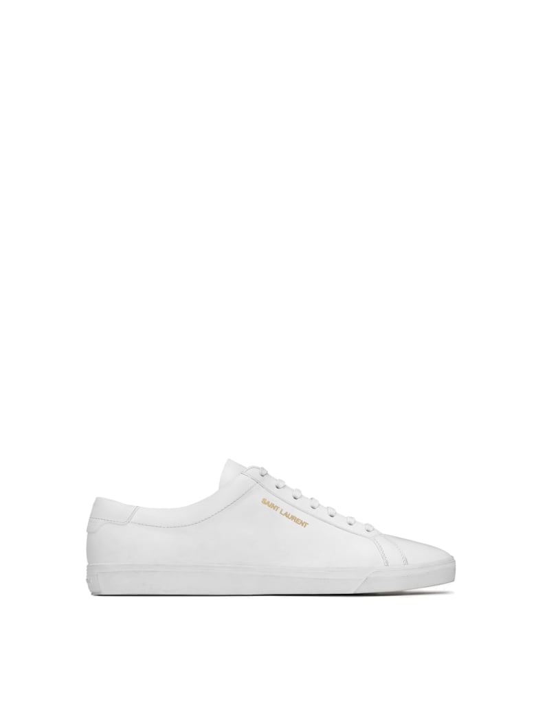 Saint Laurent Andy Low Top Sl Sneakers - Blanc Optique