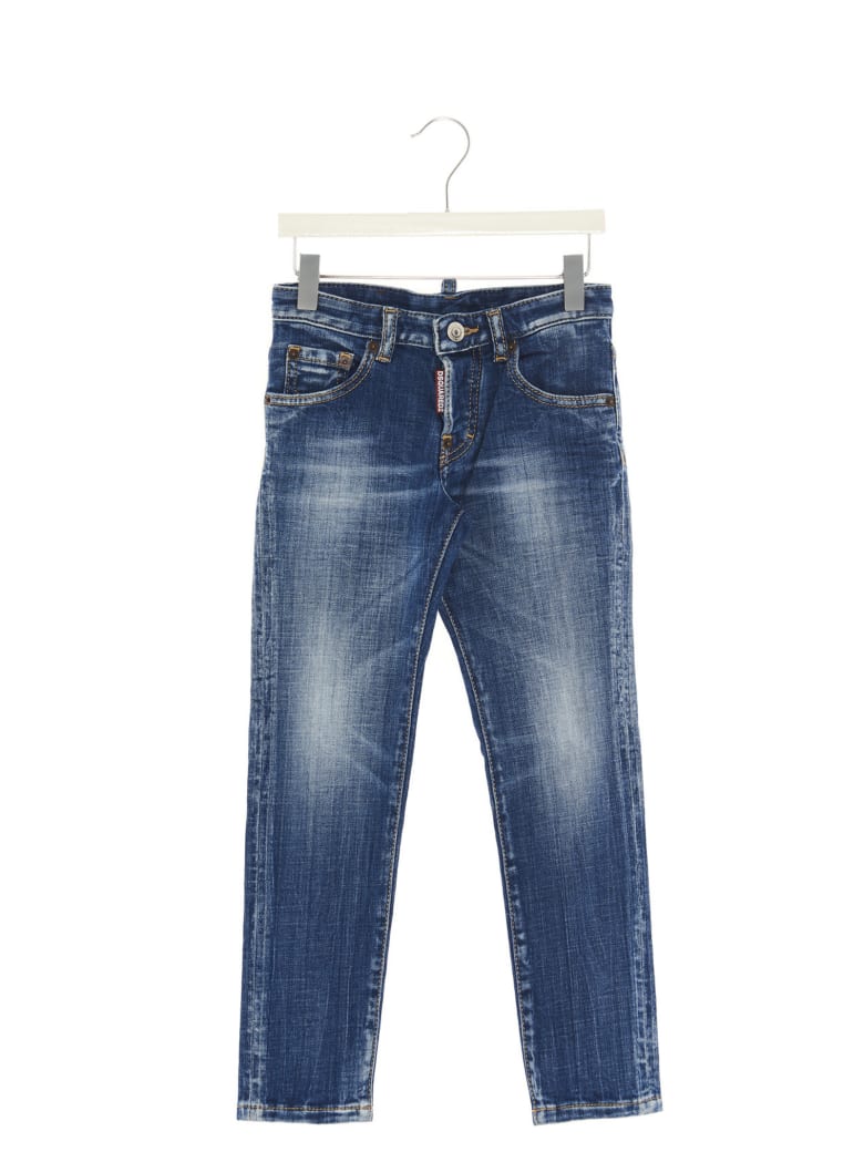 Dsquared2 'run Dan' Jeans - Blue