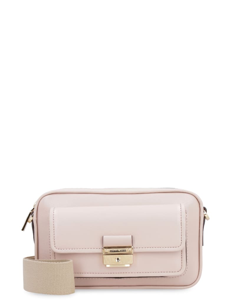 MICHAEL Michael Kors Bradshow Leather Camera Bag - Pale pink