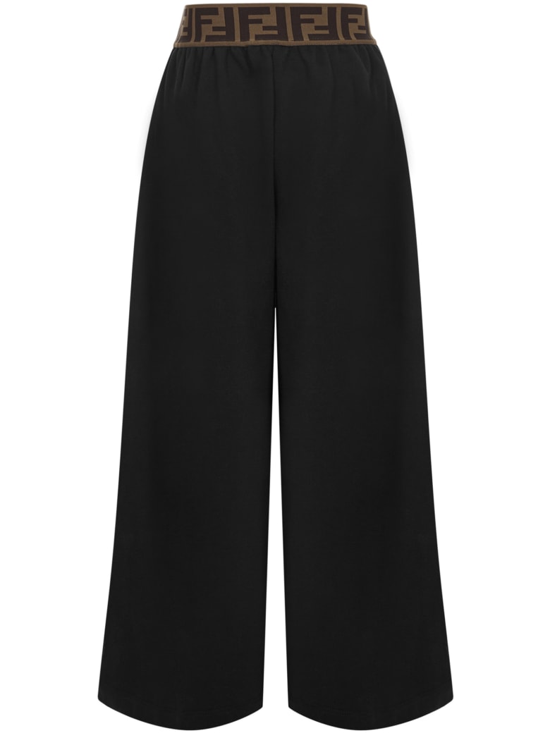Fendi Kids Trousers - Black