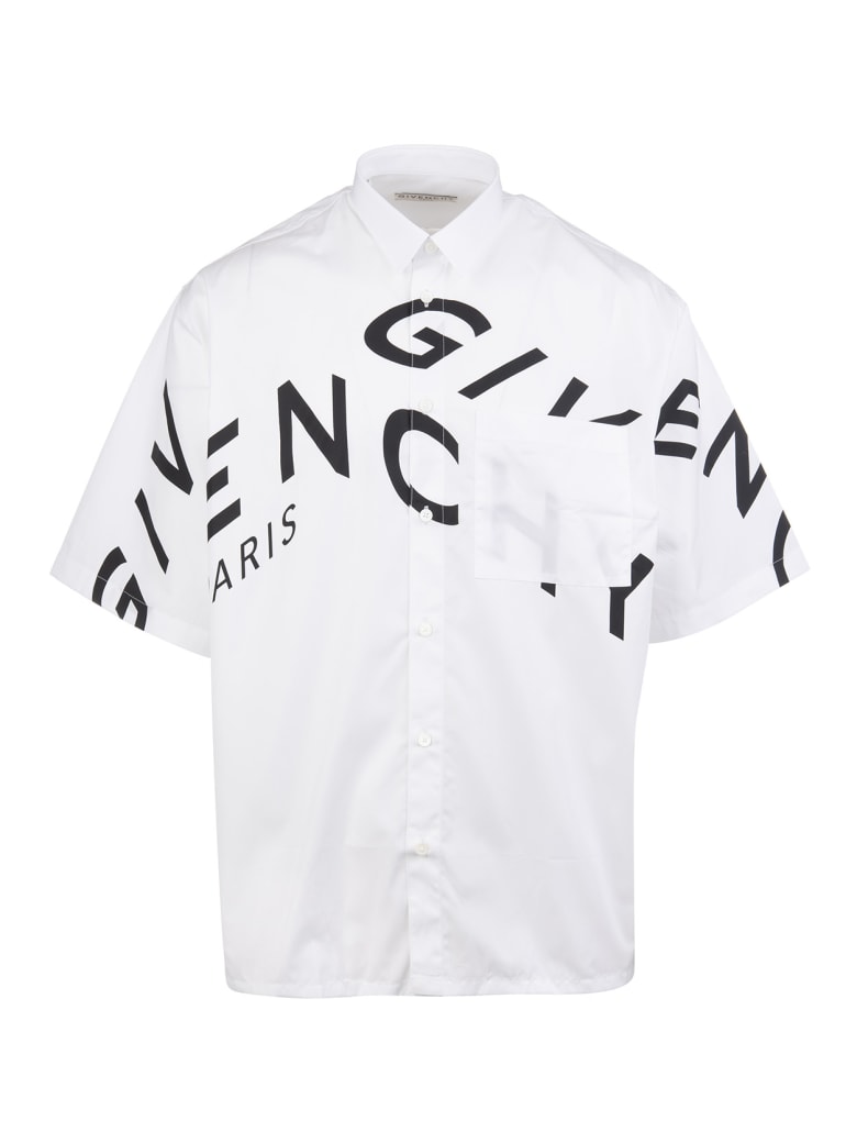 Givenchy Refracted-logo Shirt