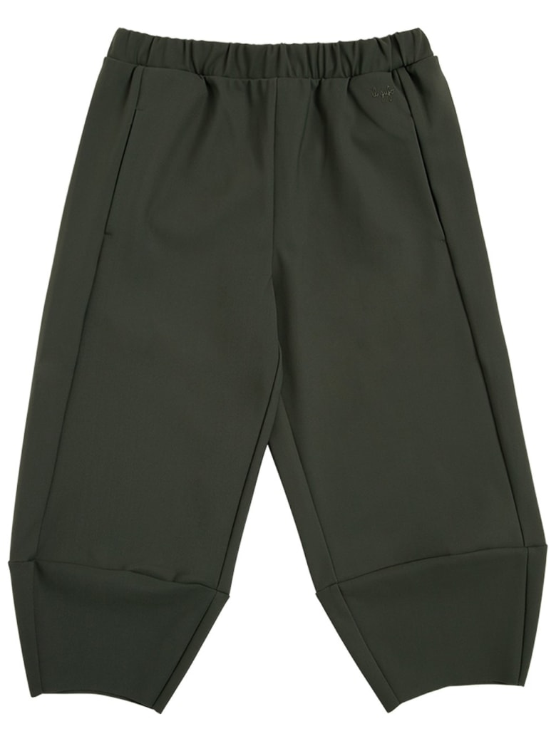 Il Gufo Green Sensitive Fabrics Jogger Pants - Green