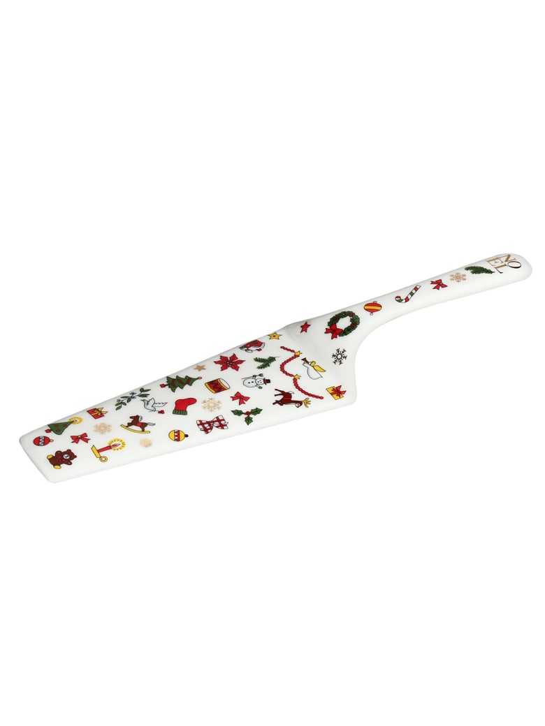 Taitù Cake Server - Noel Oro Collection - Multicolor and Gold