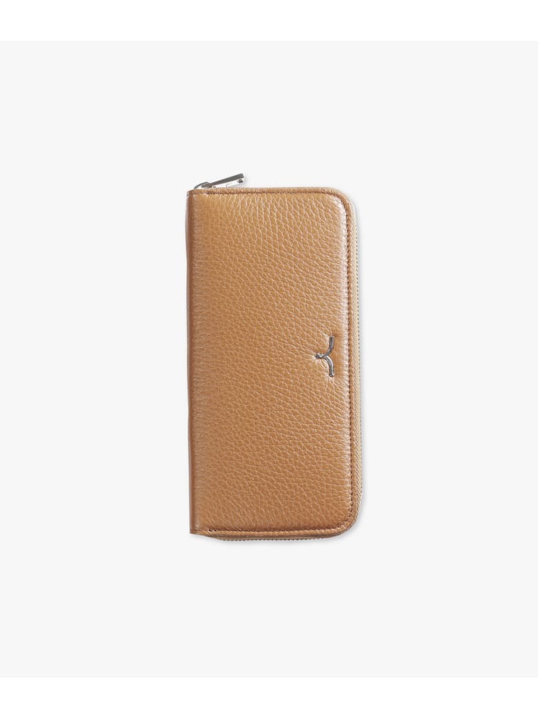 Larusmiani Wallet "black Swan" - light brown