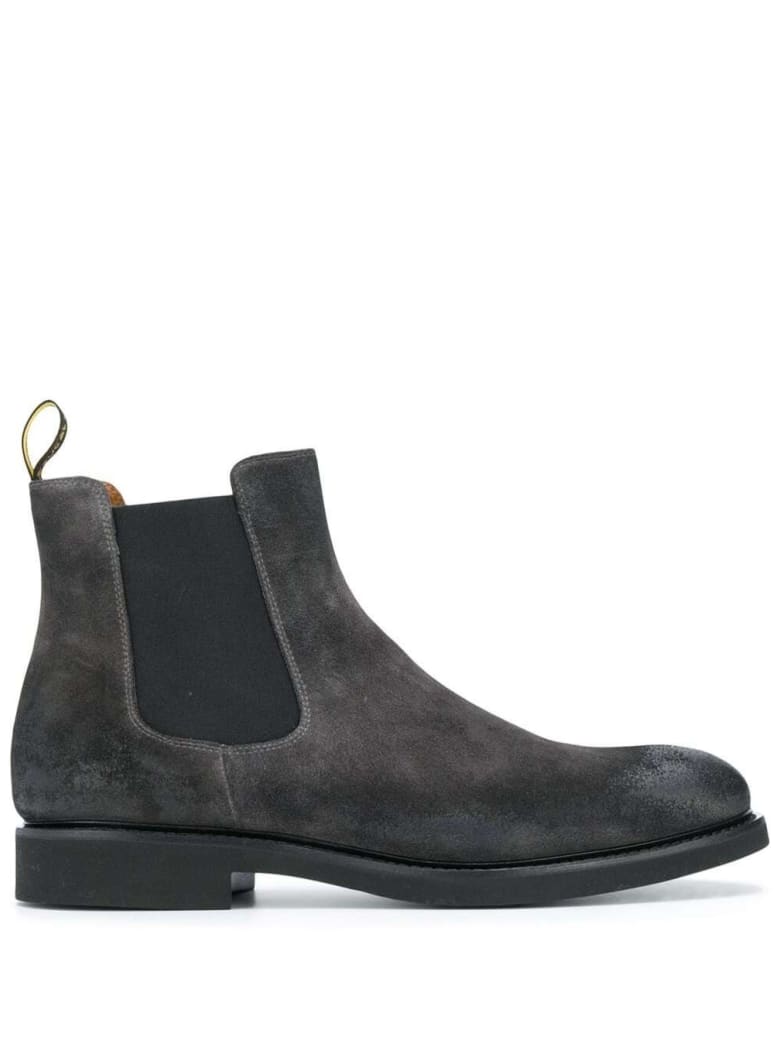 Doucal's Chelsea Suede Boots - Grey