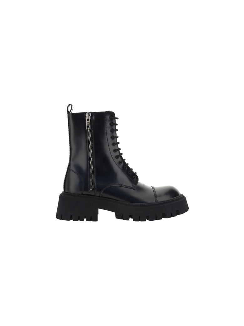 Balenciaga Tractor Boots - Nero