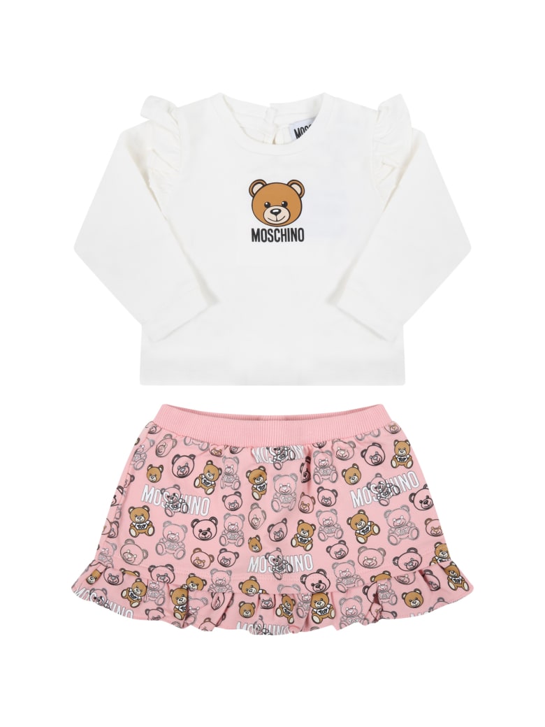 moschino baby set