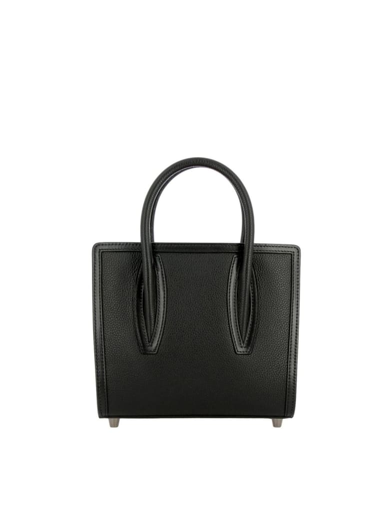 Christian Louboutin Black Leather Paloma S Mini Bag - BLACK
