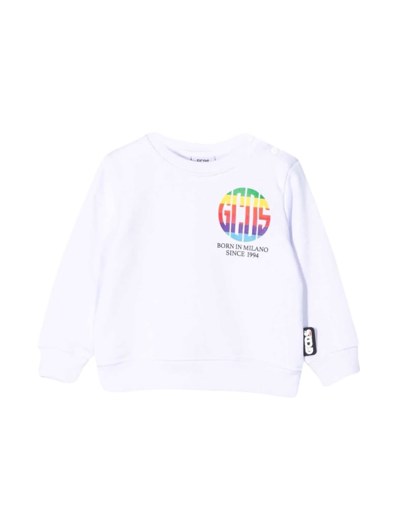 GCDS Mini White Sweatshirt - Bianco