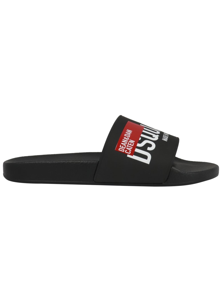 Dsquared2 Slide Sandal Sandal - BLACK