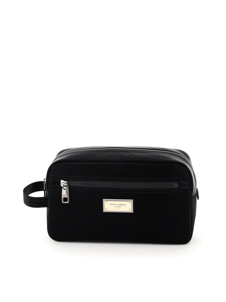 Dolce & Gabbana Nylon Samboil Cosmetic Case - Nero