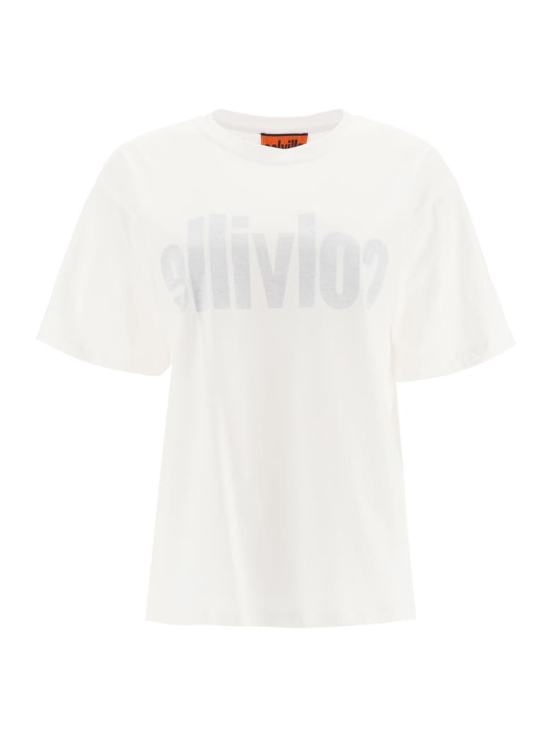 Colville T-shirt With Logo Print - WHITE (White)