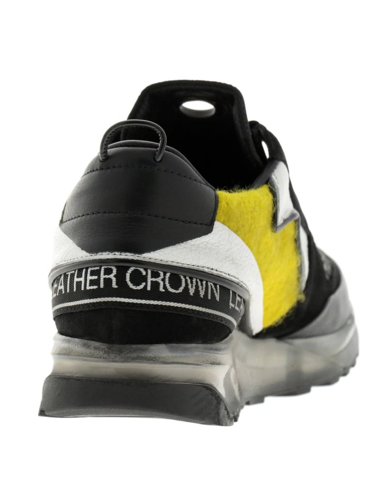 sneakers leather crown online