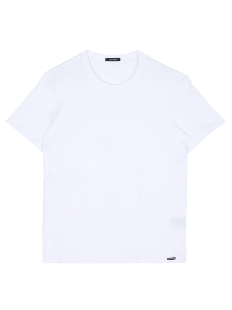 Tom Ford Crew Neck T-shirt - WHITE
