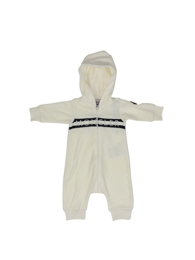 Moncler Romper Jump Suit - CREAM